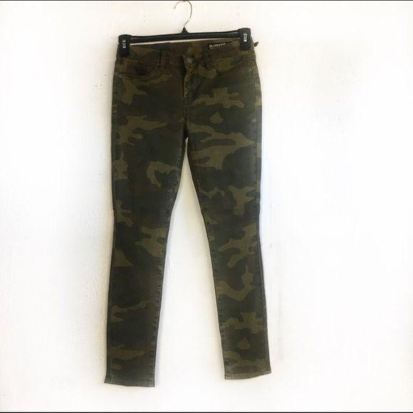 Blank NYC  Camouflage Crop Mid Rise Skinny Jeans Size 26 - Picture 3 of 9